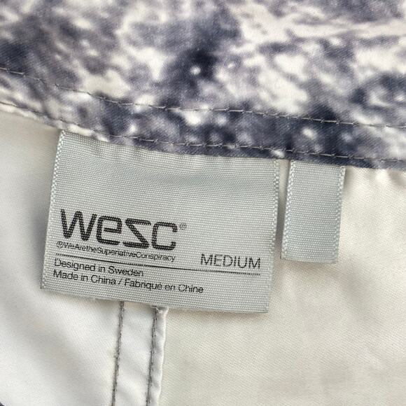 WESC We Are The Superlative Conspiracy Aaron Board Shorts Mens M Skater Sk8 7" - Picture 8 of 12